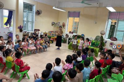 Trường Mầm non Tân Khánh hưởng ứng tuần lễ học tập suốt đời năm 2025